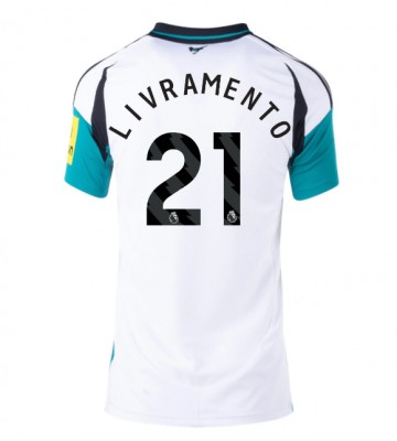 Newcastle United Tino Livramento #21 Replika Udebanetrøje Dame 2024-25 Kortærmet